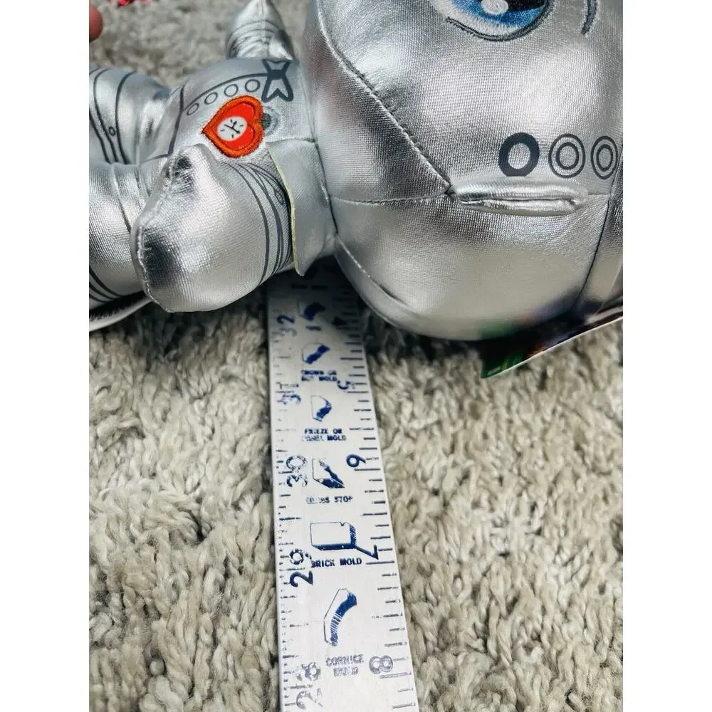 Wizard Of Oz Tin Man 8 Inch Plush Toy Silver 2025 Warner Bros New Tags